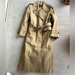 NWT Banana Republic Classic Khaki Timeless Trench Coat w/Belt NEW $320